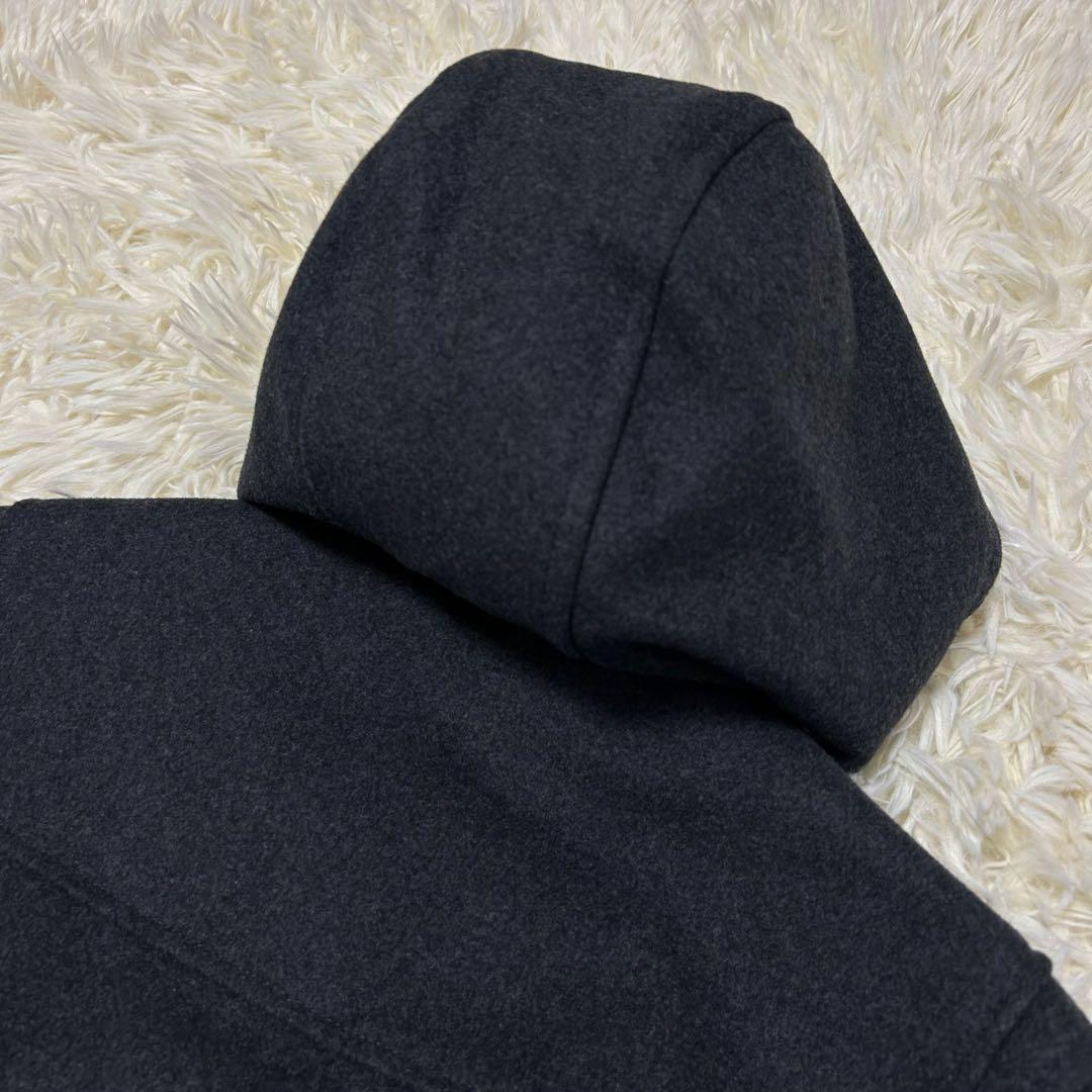 【未使用】EAST BOY イーストボーイ　ダッフルコート　チャコール　9号　M