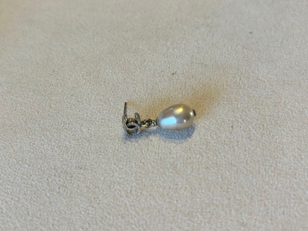 CHANEL シャネル ピアス ココマーク パール 片耳