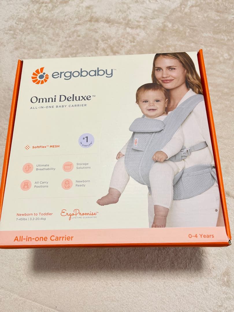 【新品】Ergobaby(エルゴベビー)OMNI Deluxe Mesh抱っこ紐
