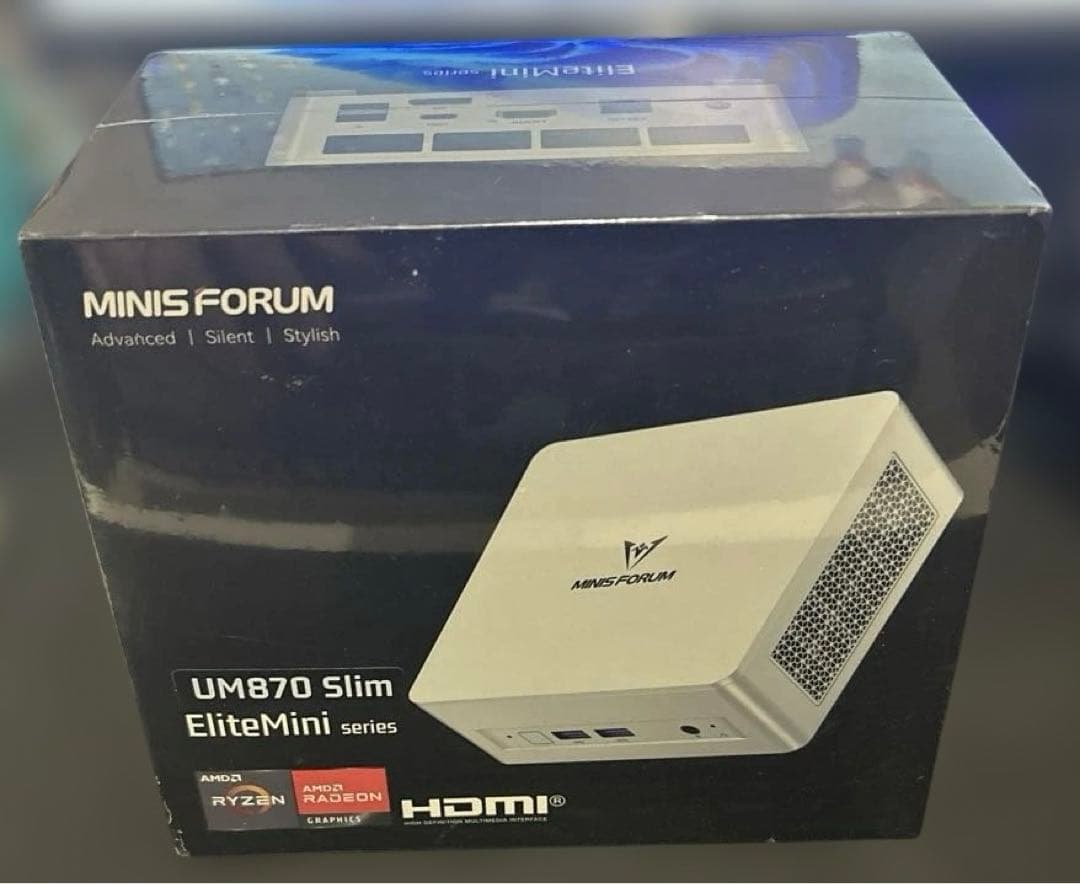 新品未使用 MINISFORUM UM870 Slim