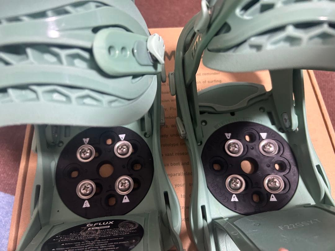 ち*い様 FLUX F22GSXT ビンディング XS ミントグリーン GS