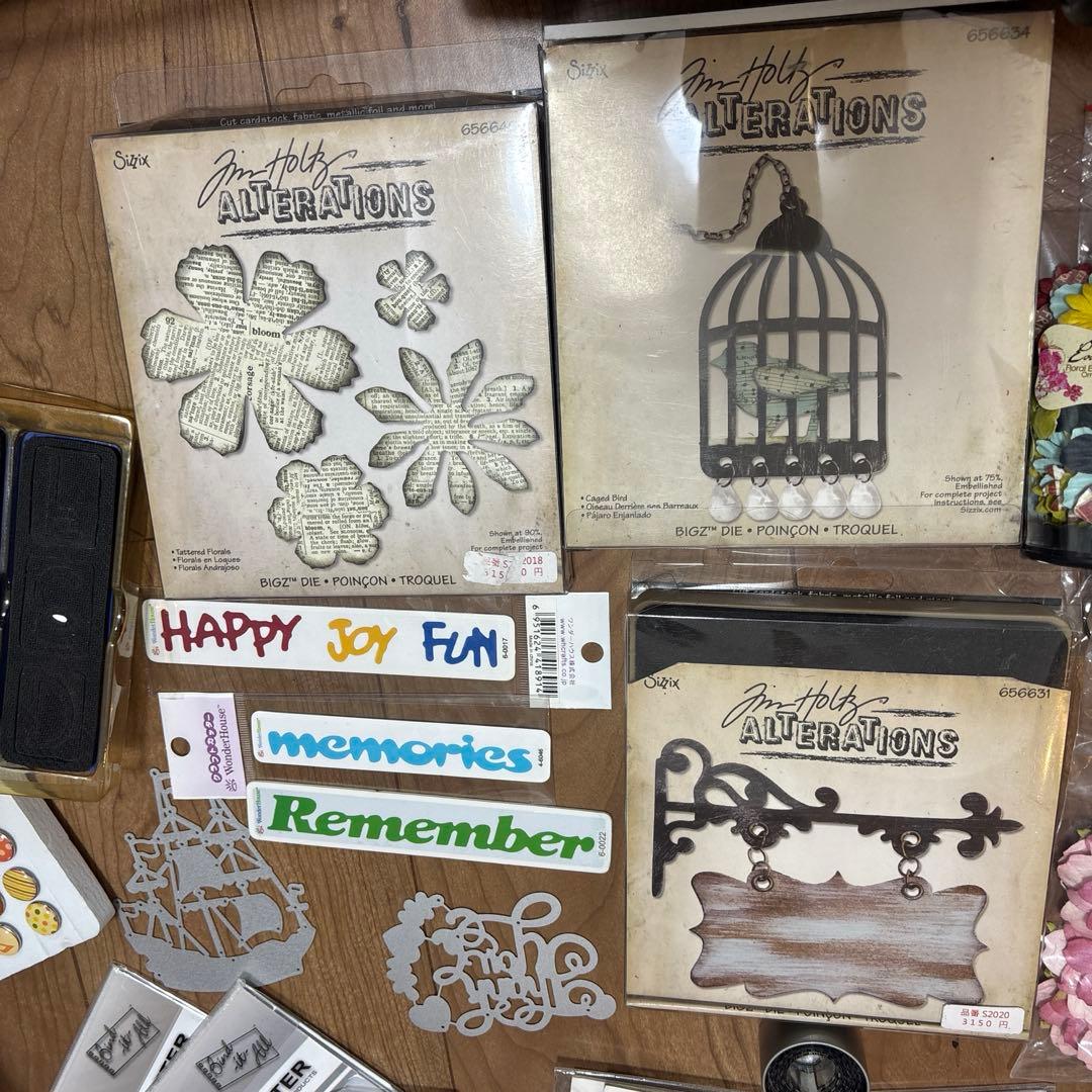 スクラップブッキング素材大量セット