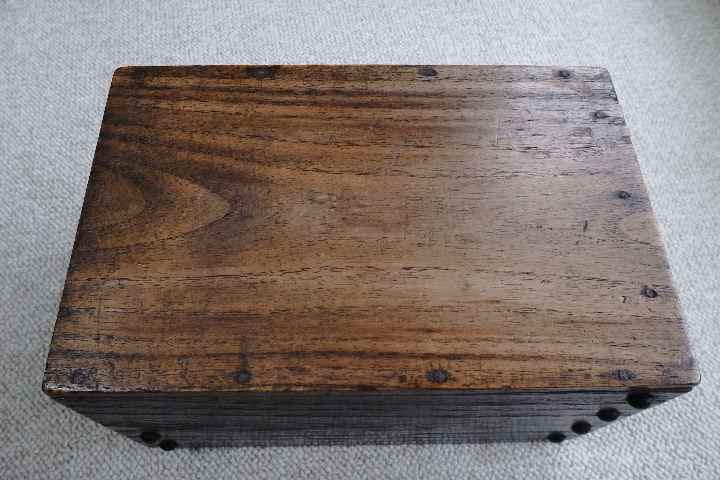 【骨董・挑戦者求ム！】からくり箱 小物入れ 誰か開けて～