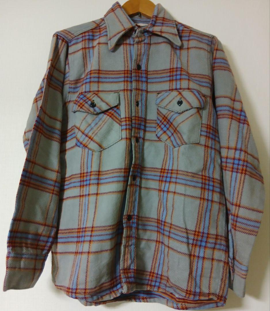 60s Frostproof ビンテージ ヘビーネルシャツ 70s BIGMAC