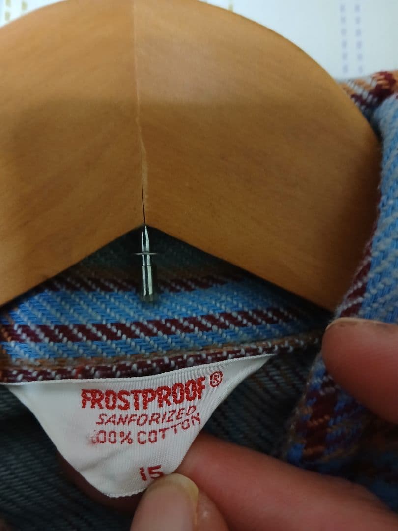 60s Frostproof ビンテージ ヘビーネルシャツ 70s BIGMAC