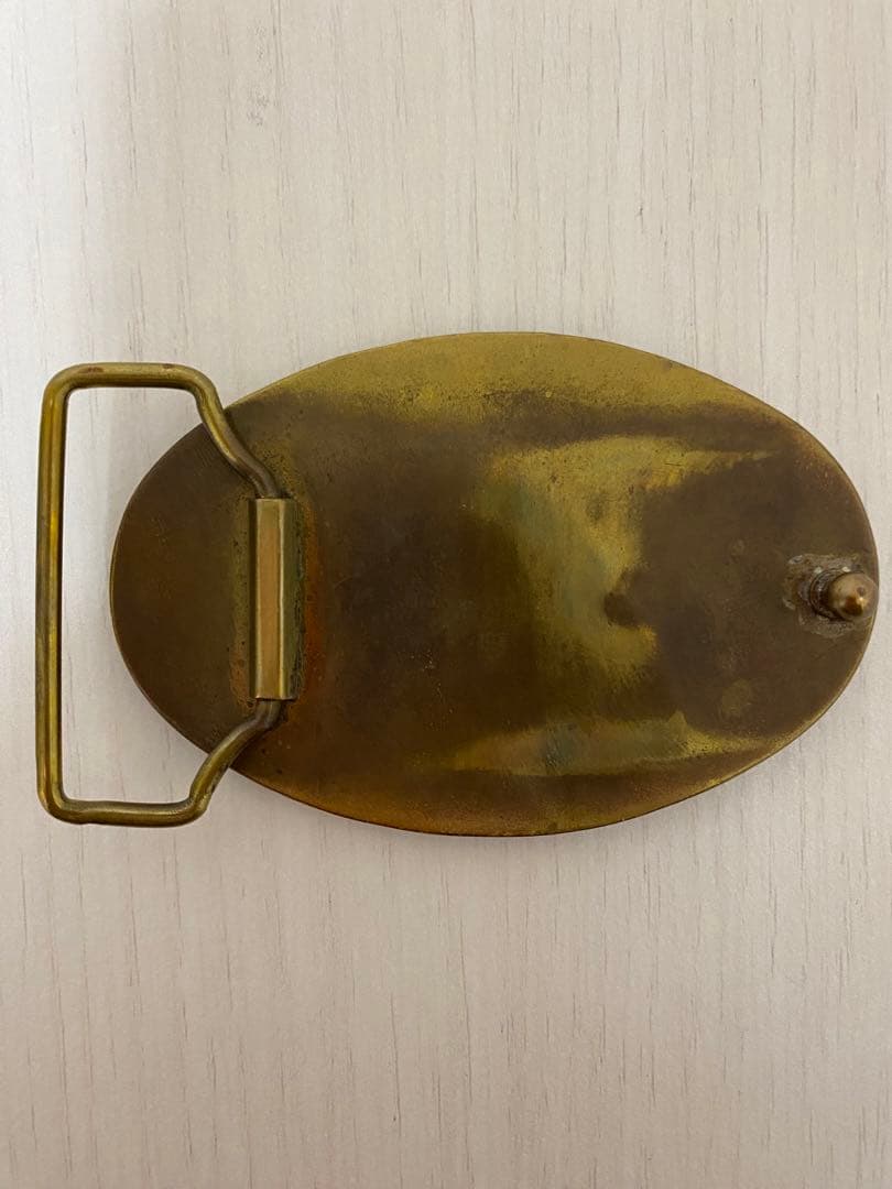 おまけ付き ペパーミント 羽コブラ ブラス バックル 真鍮 フライング 原宿