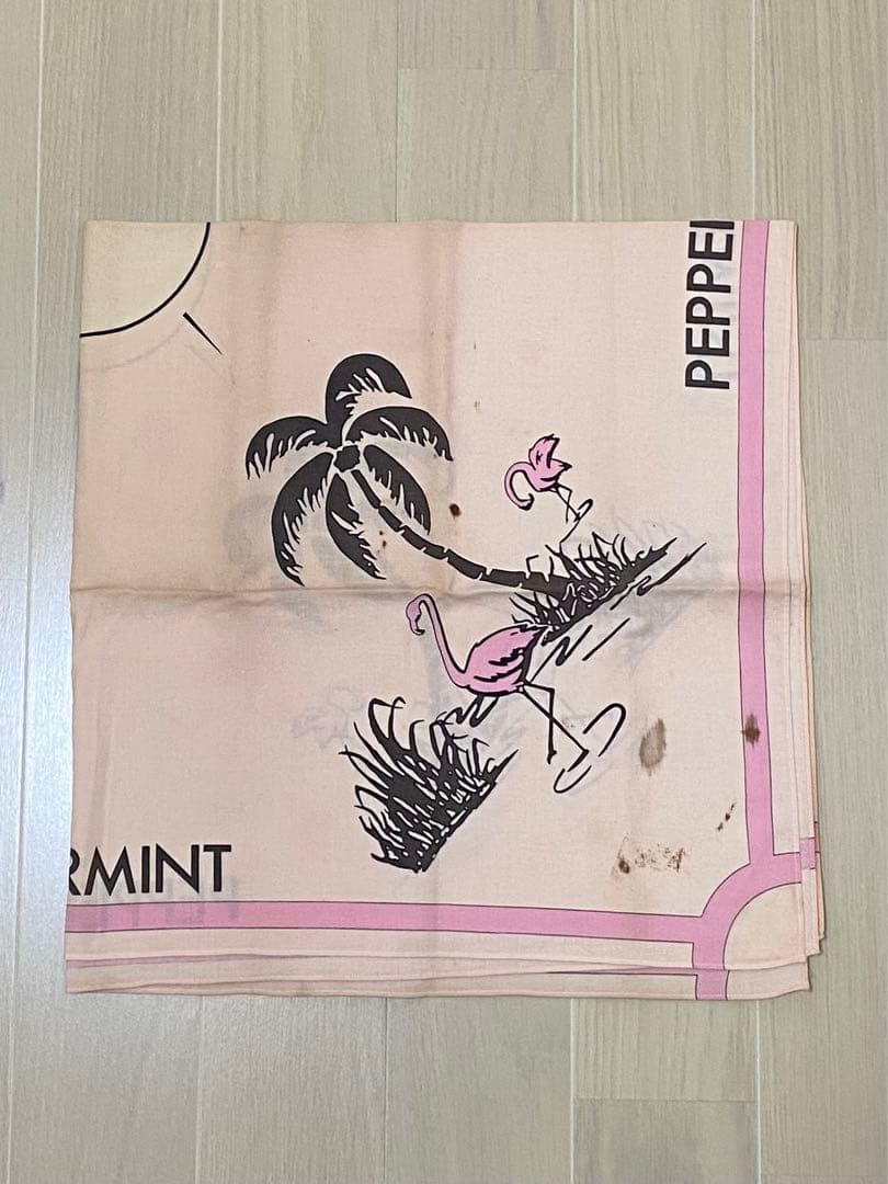 おまけ付き ペパーミント 羽コブラ ブラス バックル 真鍮 フライング 原宿