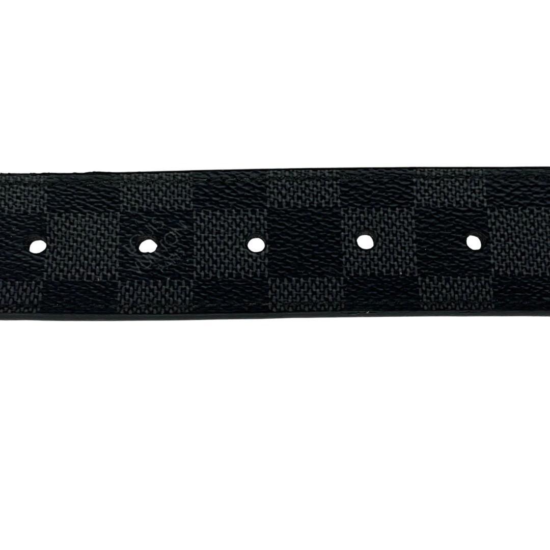 美品 LOUIS VUITTON ルイヴィトン ダミエグラフィット ベルト