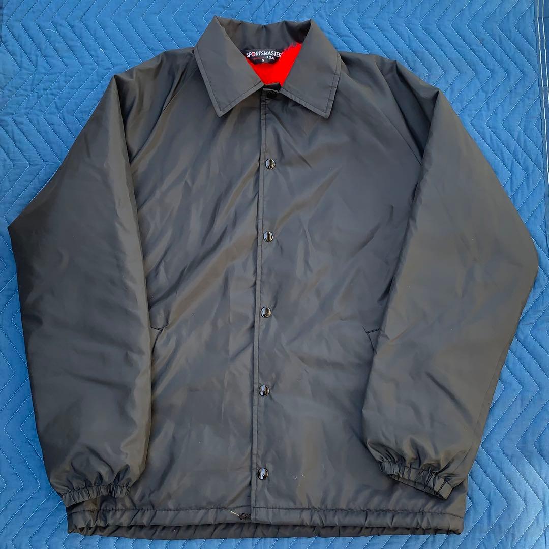 ブ*ト様 ほぼ未使用80s SPORTSMASTER コーチジャケット 裏地ボア