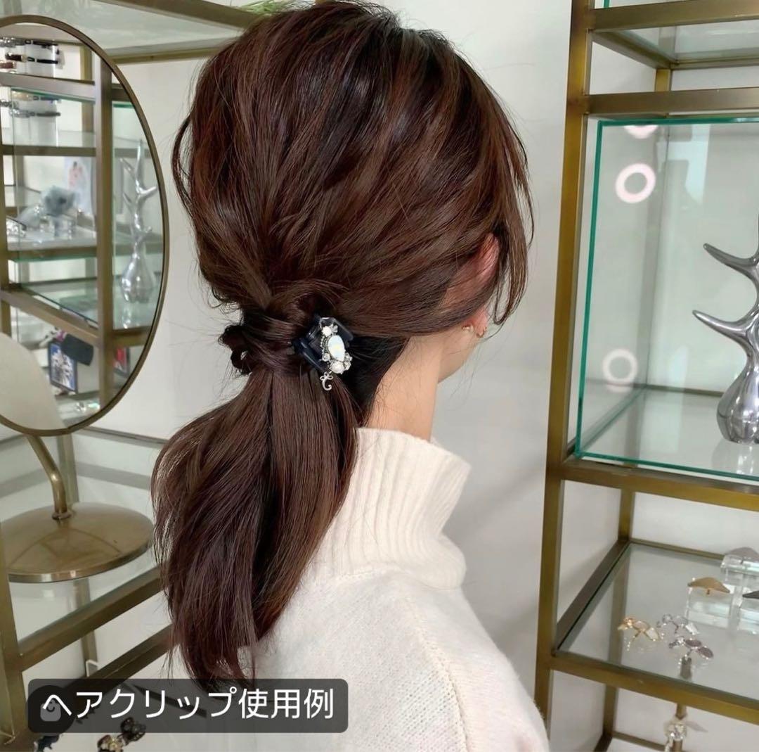 735【結婚式＊和装】新品未使用／シェルブルーム／デザートクリップ／中サイズ