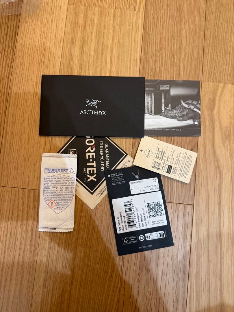 25年モデル アークテリクス BETA JACKET