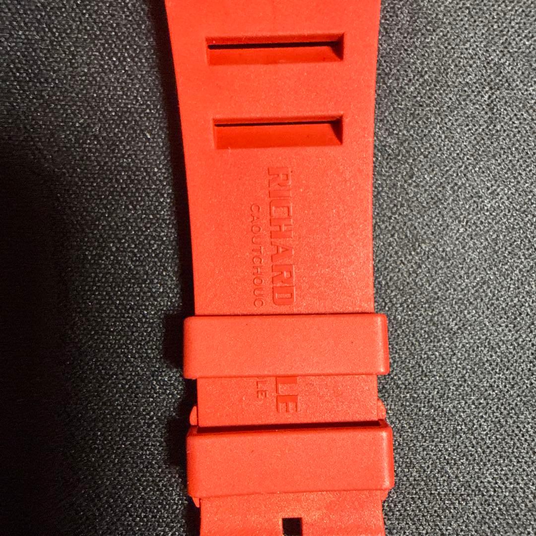 リシャールミル RM30 L 赤　ラバーベルト