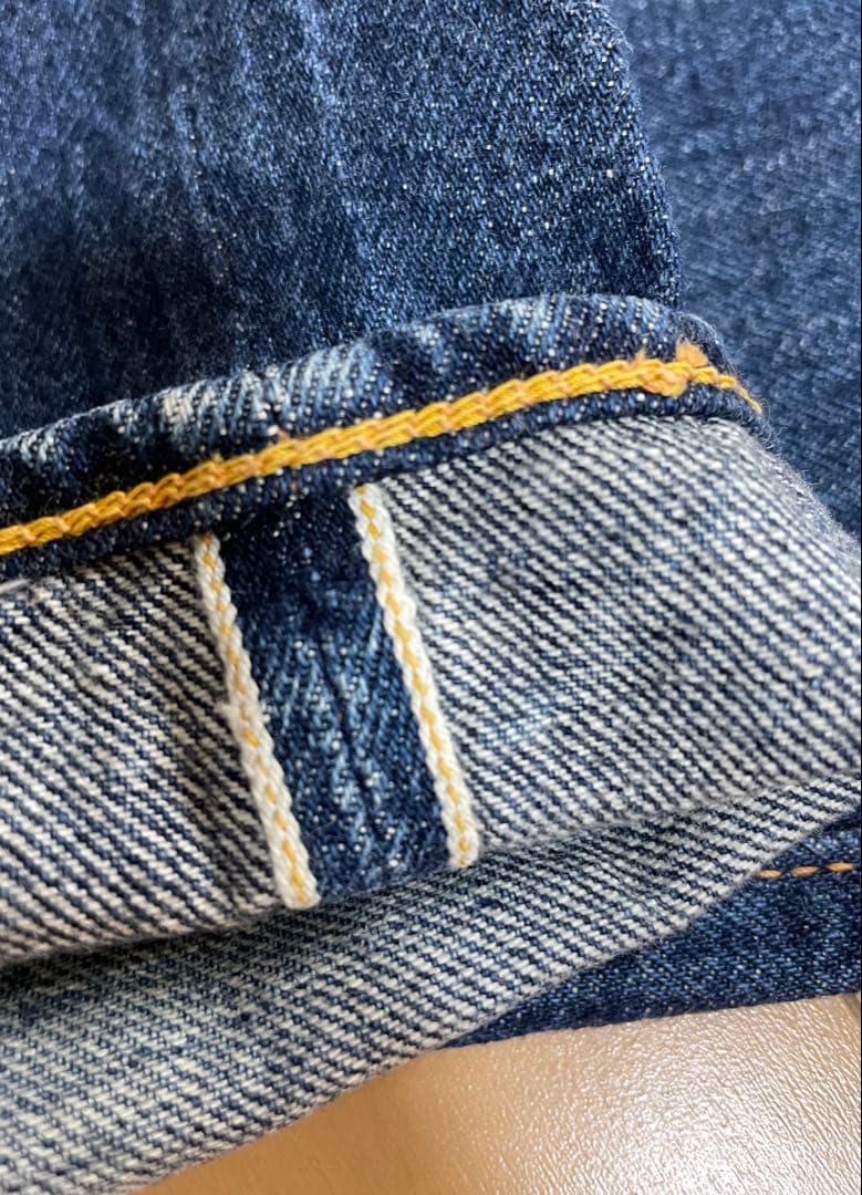 EVISU No.1 Lot.2000 W30×35 ホワイト大黒　日本製カモメ