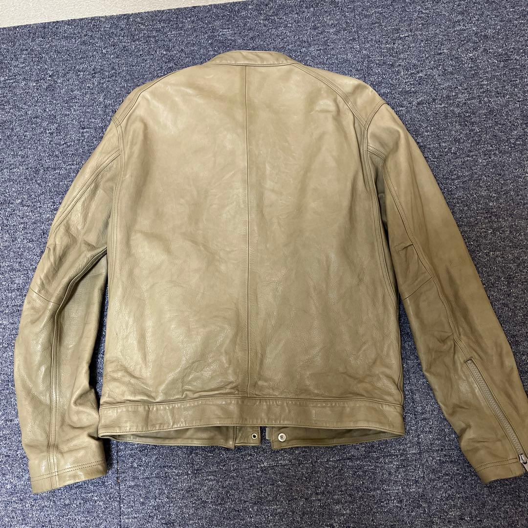 nonnative ベージュ レザージャケット