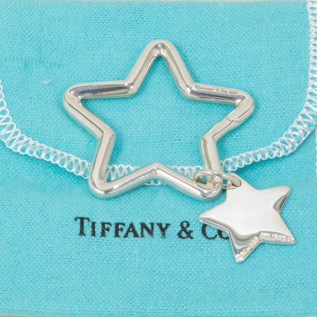 TIFFANY&Co. スター キーホルダー キーリング　Ag925