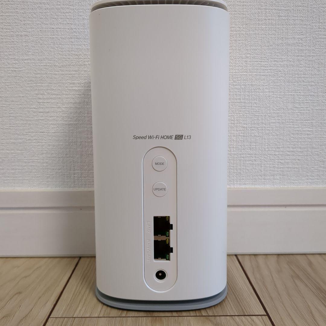 Speed Wi-Fi  5G L13/ホームルーター
