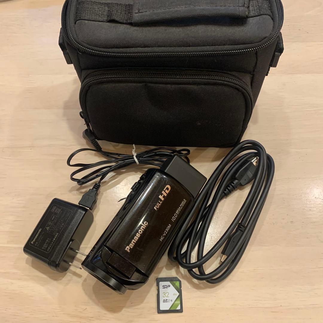Panasonic HC-V230M ビデオカメラ セット