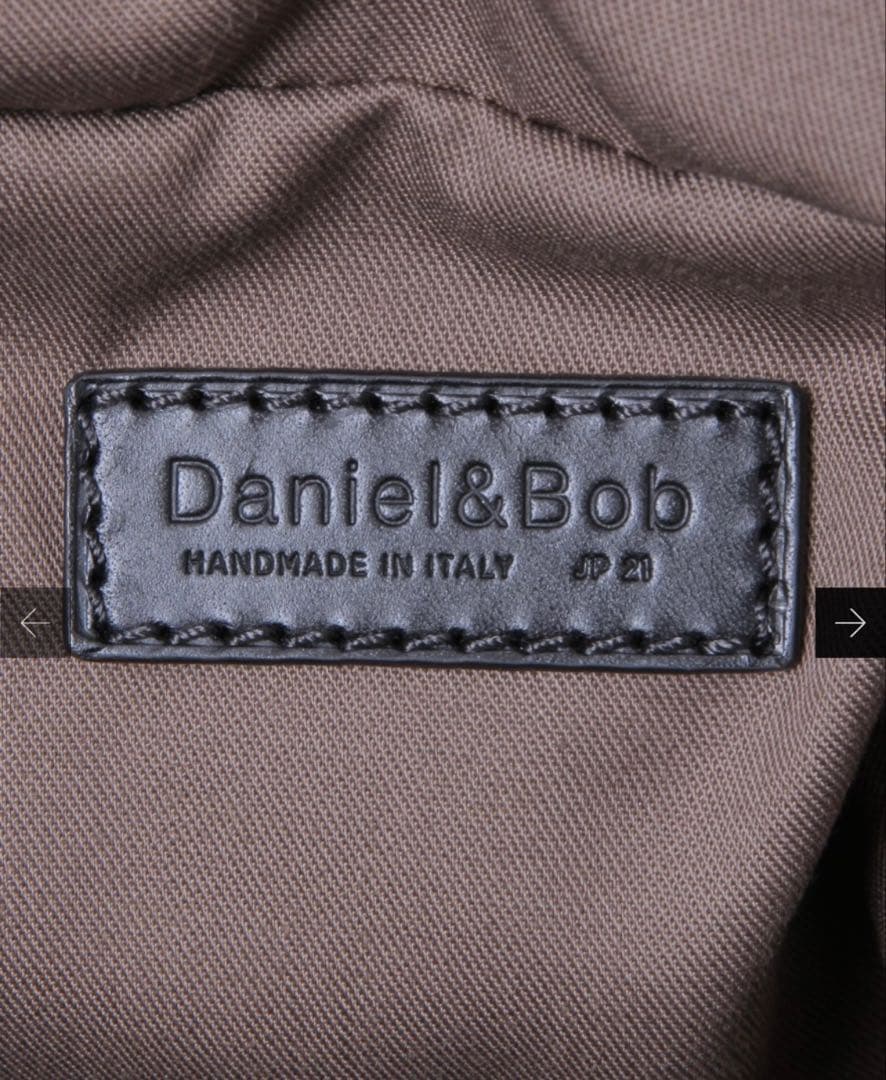 Daniel&Bob ダニエルアンドボブ スエード×ナイロン ショルダーバッグ