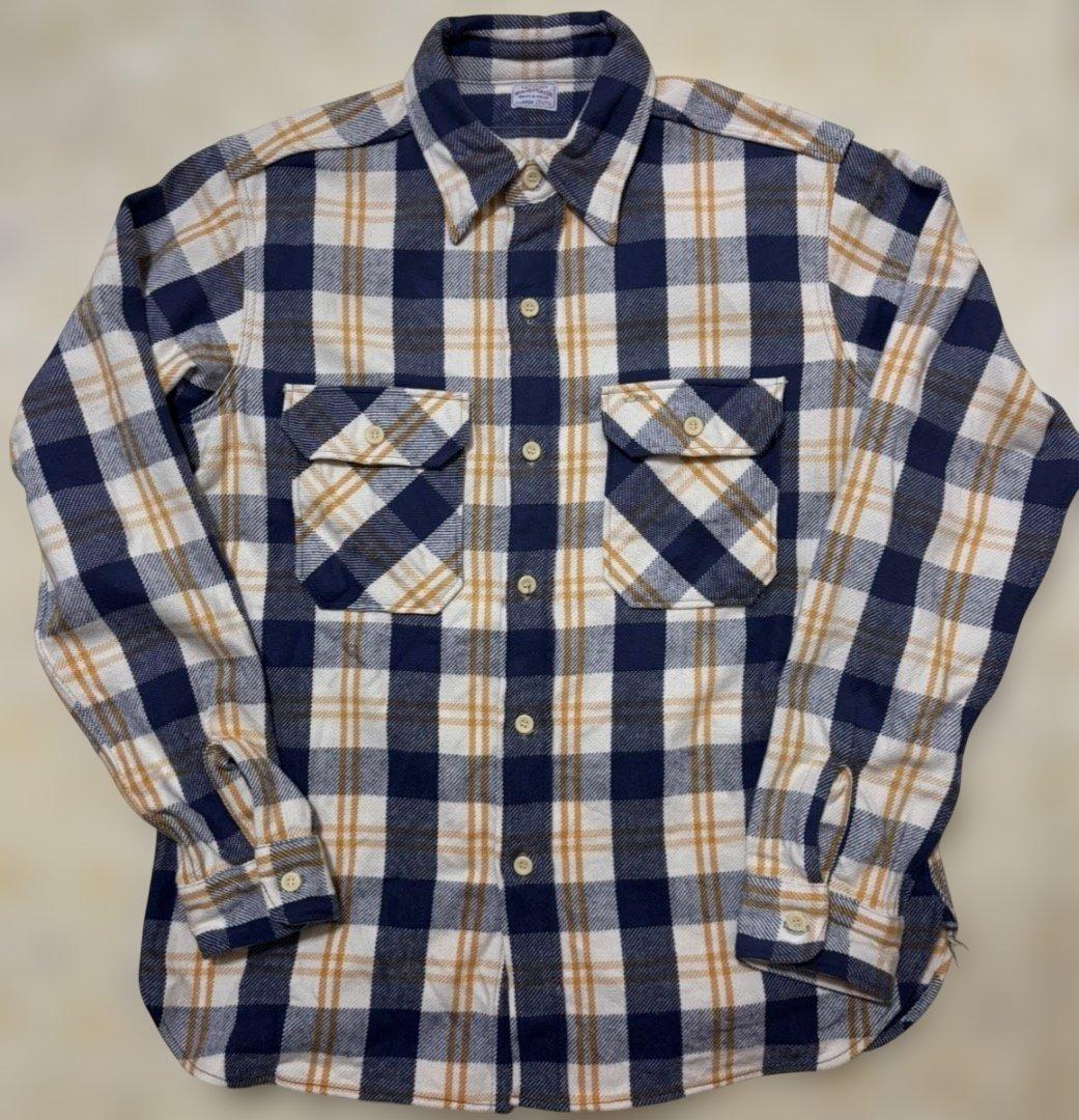 2025 新品 WAREHOUSE FLANNEL SHIRTS B柄 XL