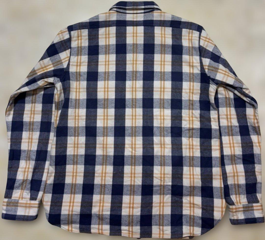 2025 新品 WAREHOUSE FLANNEL SHIRTS B柄 XL