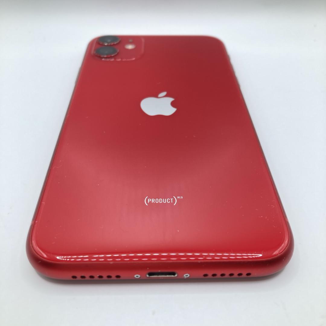 【SIMフリー】iPhone11 64GB 赤 レッド MWLV2J/A