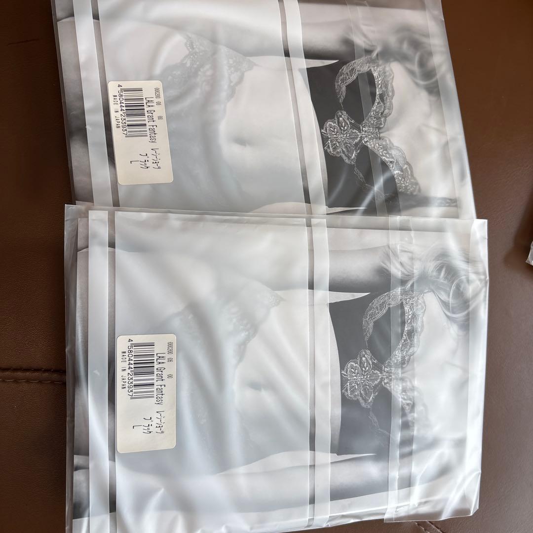 LALA Grant Fantasy レースショーツブラック L 新品未開封2枚