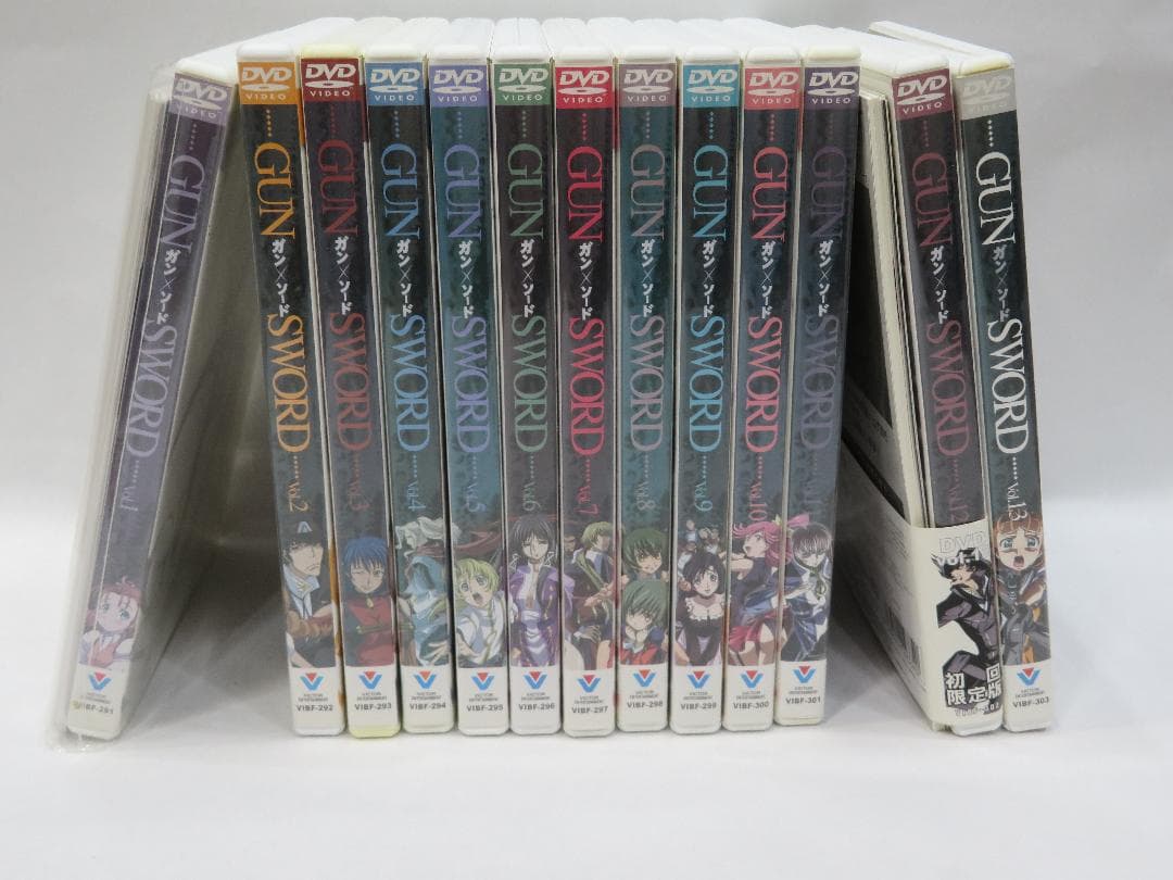DVD ガン×ソード ガンソード 全巻