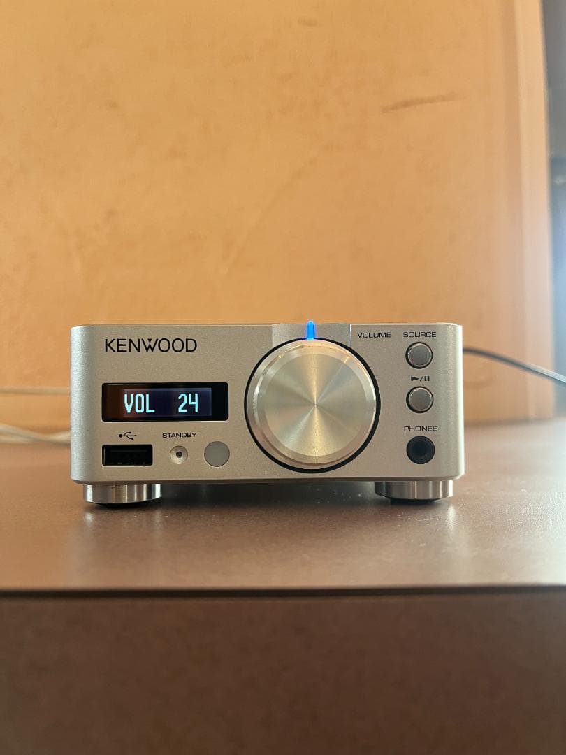 【値下げ】波動スピーカー MS1001-M&アンプKENWOOD「KA-NA7」