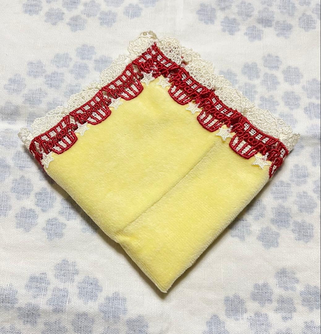 anemone様 近沢レース 猫に小判 ポップコーン イエロー 2枚