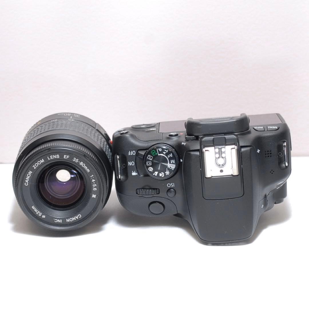 カフェ巡り写真に✨CANON KISS X7✨シングルレンズ✨バッテリー２個付き
