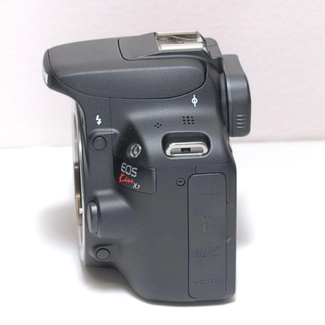 カフェ巡り写真に✨CANON KISS X7✨シングルレンズ✨バッテリー２個付き