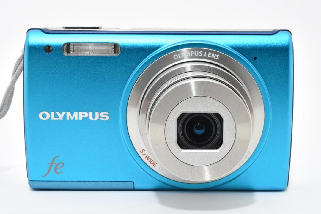 オリンパス　OLYMPUS FE-5050 ブルー