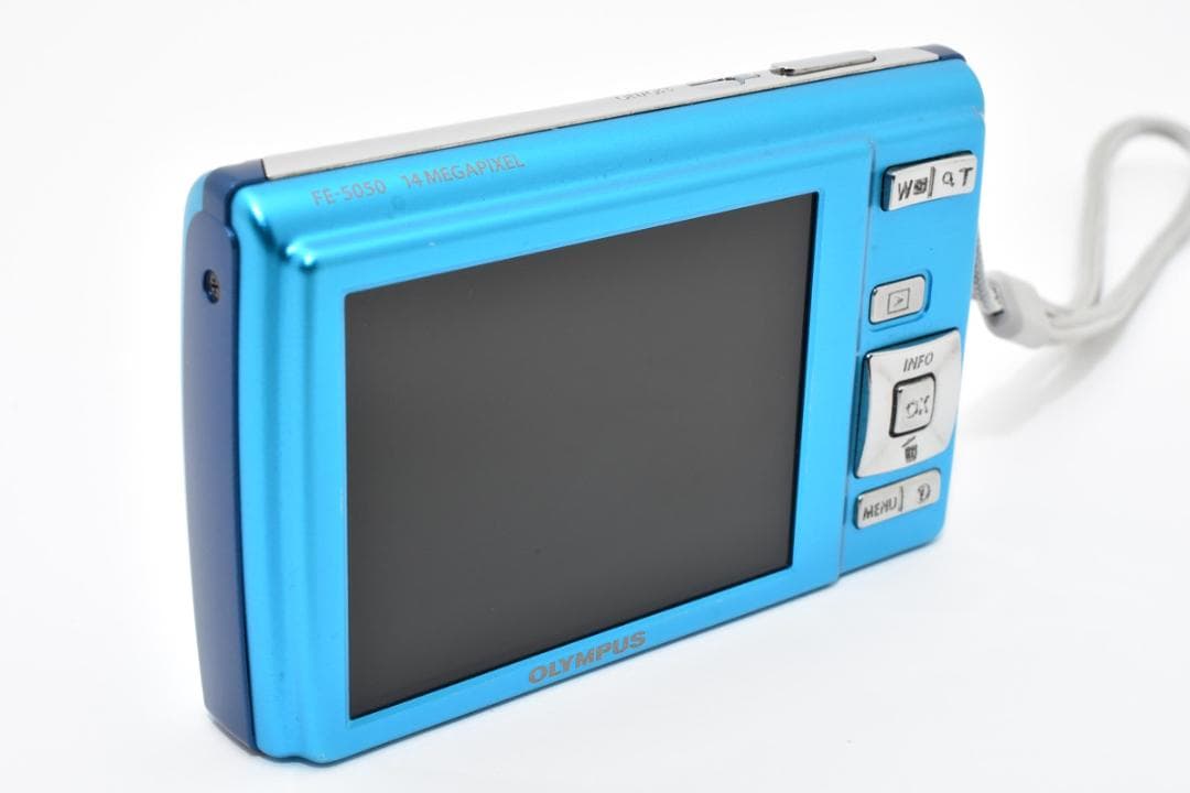 オリンパス　OLYMPUS FE-5050 ブルー