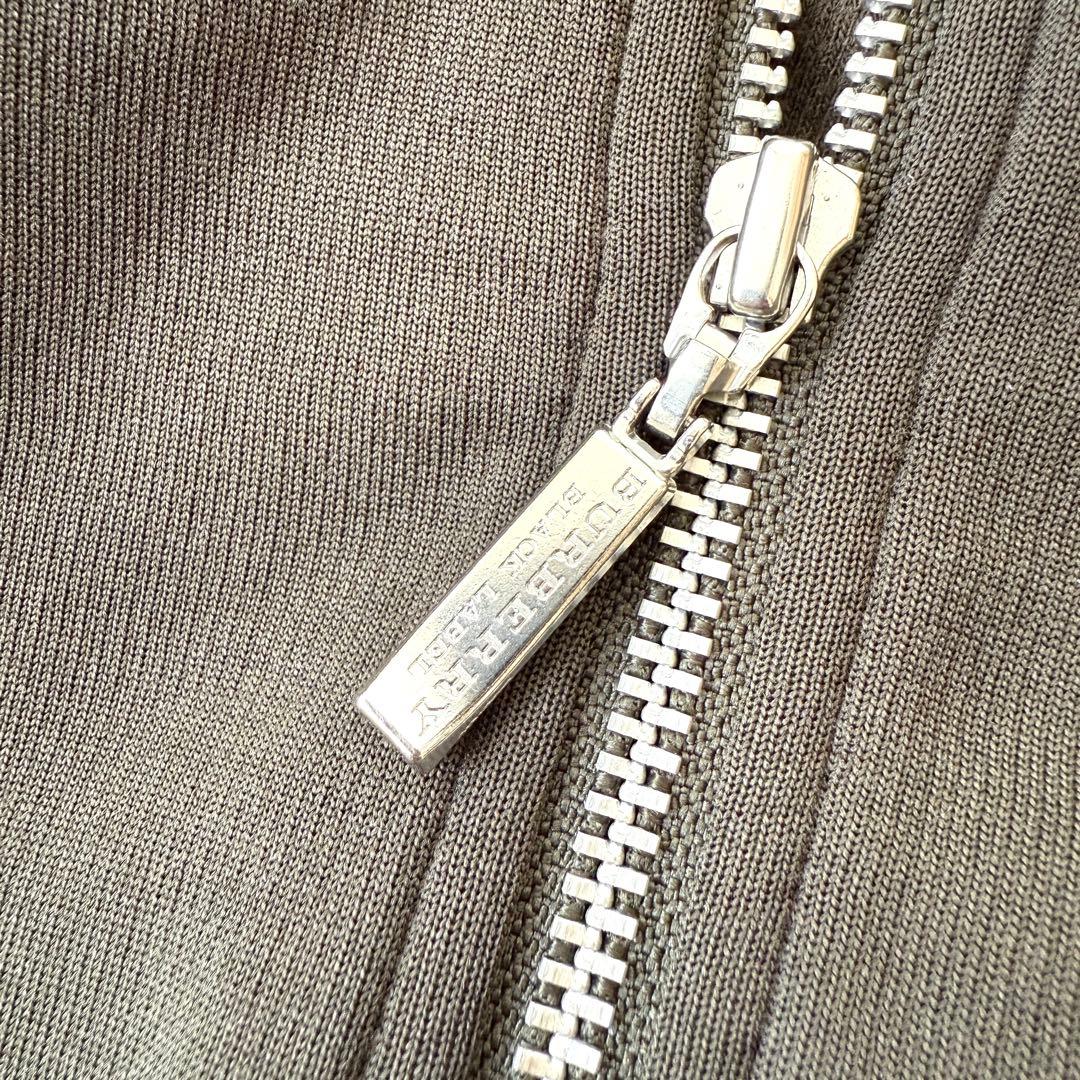 【美品✨】バーバリーブラックレーベル トラックジャケット カーキ ホースロゴ L