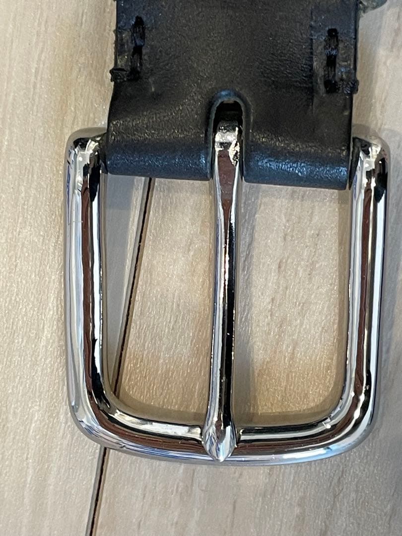 [未使用]ホワイトハウスコックス　メッシュベルト　ブラック