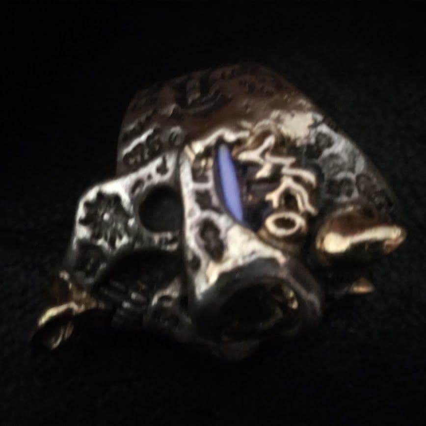 Bill Wall Leather 18Kパーツ多用 マスタースカルリング