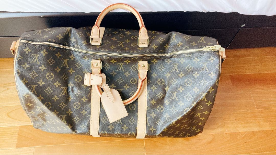 ルイヴィトン　モノグラム　キーポルバンドリエール55 ※ストラップ欠品