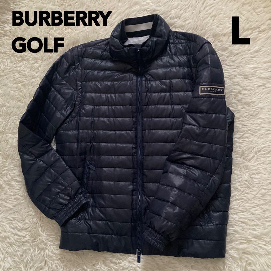 BURBERRY GOLF ネイビー ダウンジャケット L