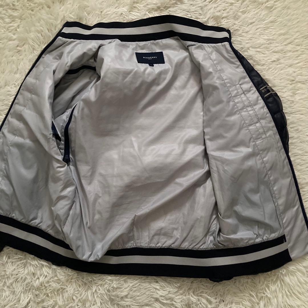 BURBERRY GOLF ネイビー ダウンジャケット L