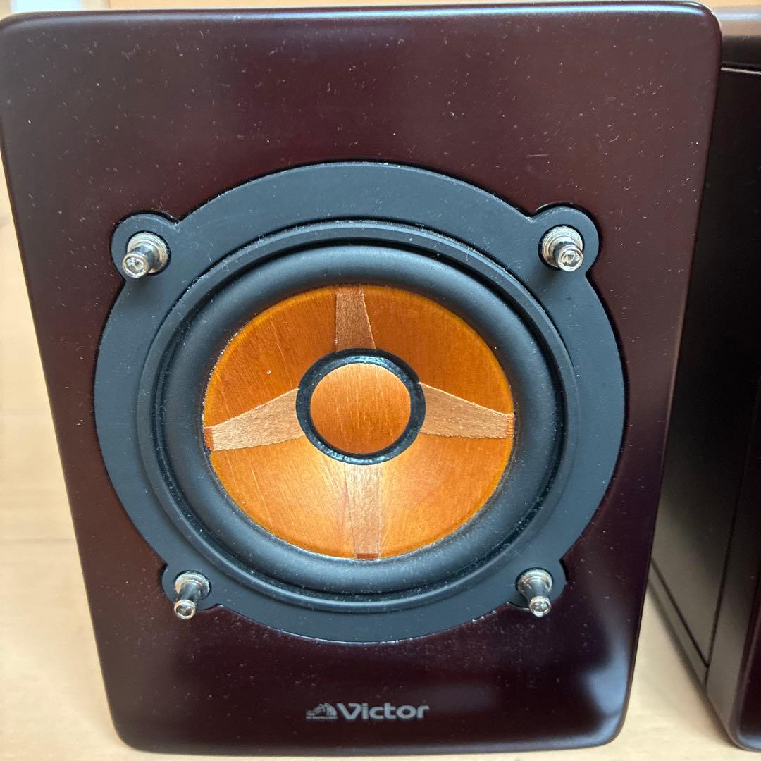 希少ウッドコーンスピーカー Victor SP-EXAR7 ペア
