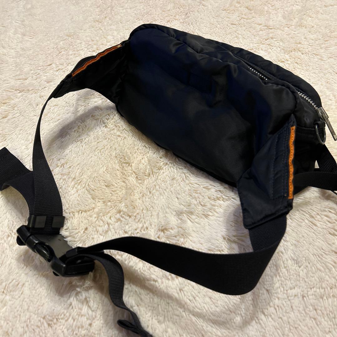 【廃盤希少美品】PORTER タンカーウエストバッグボディバッグ 黒 ブラック
