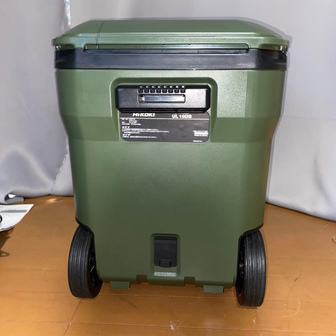 ハイコーキ コードレス冷温庫 UL18DB オリーブ　バッテリー2個