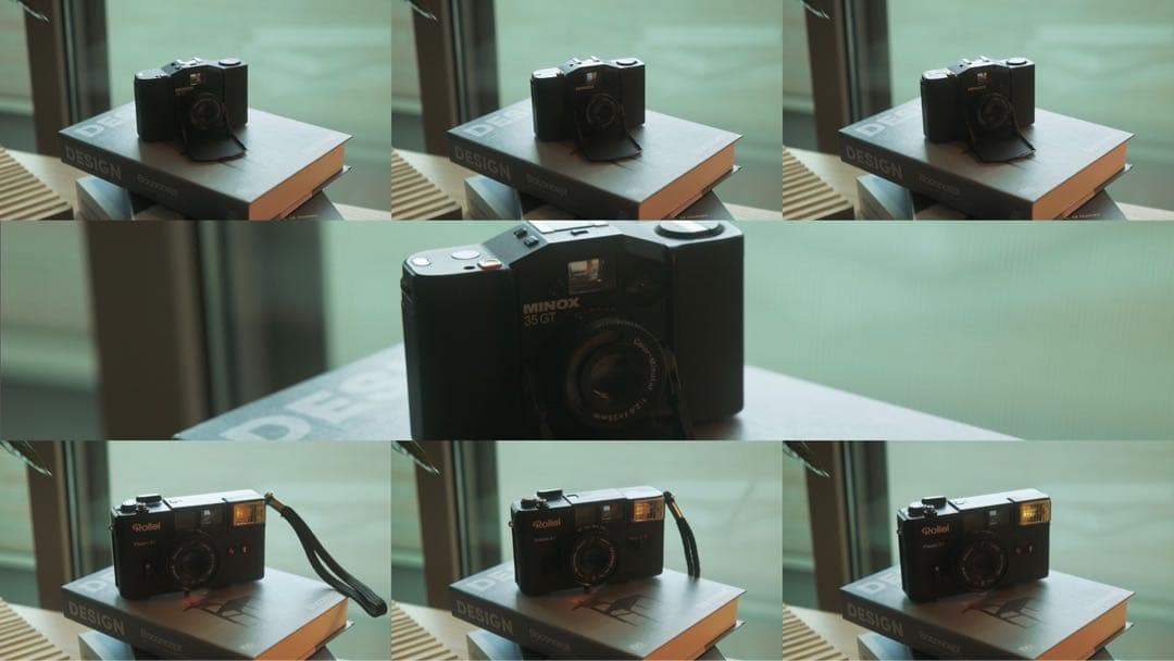 フィルムカメラ詰め合わせ(MINOX,ROLLEI) 7台+2おまけ