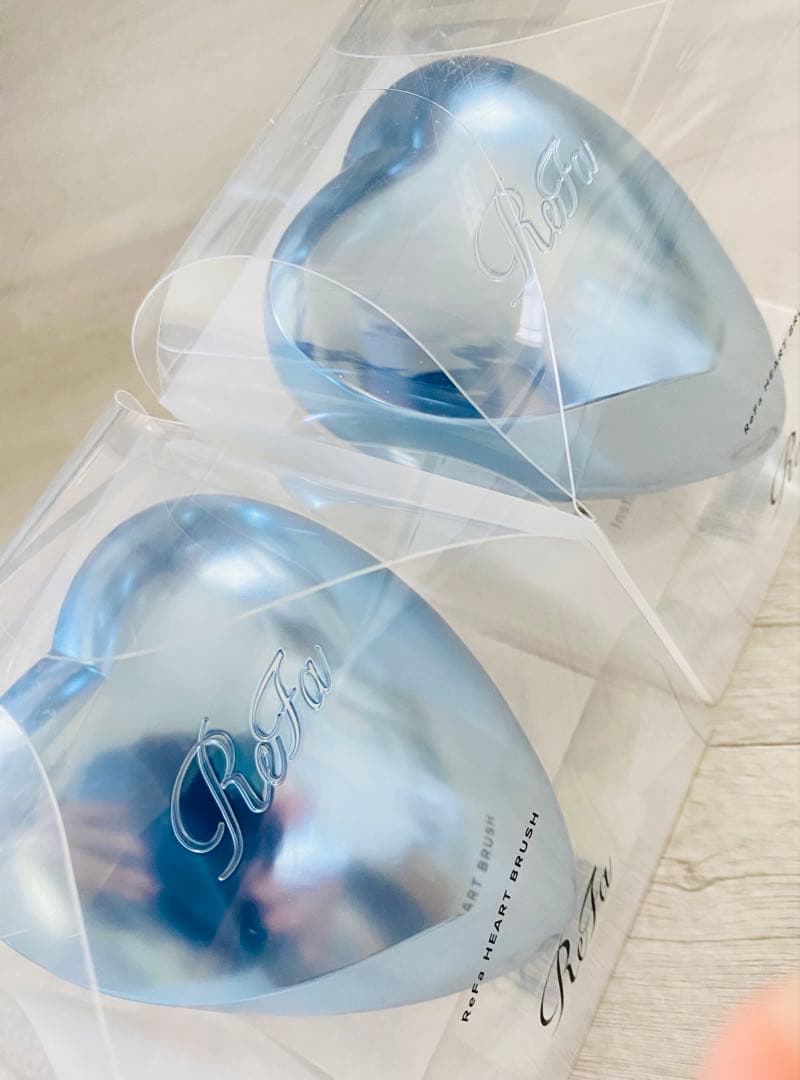 【未開封】リファ ハートブラシ ReFa シルバースカイ　2個