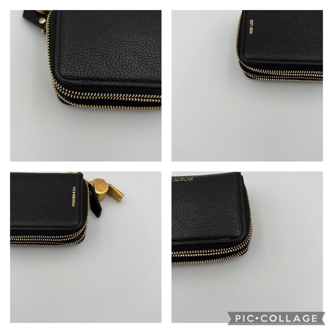 超美品　PORTER TONE トーン ブラック ホイッスル 黒 ポーター