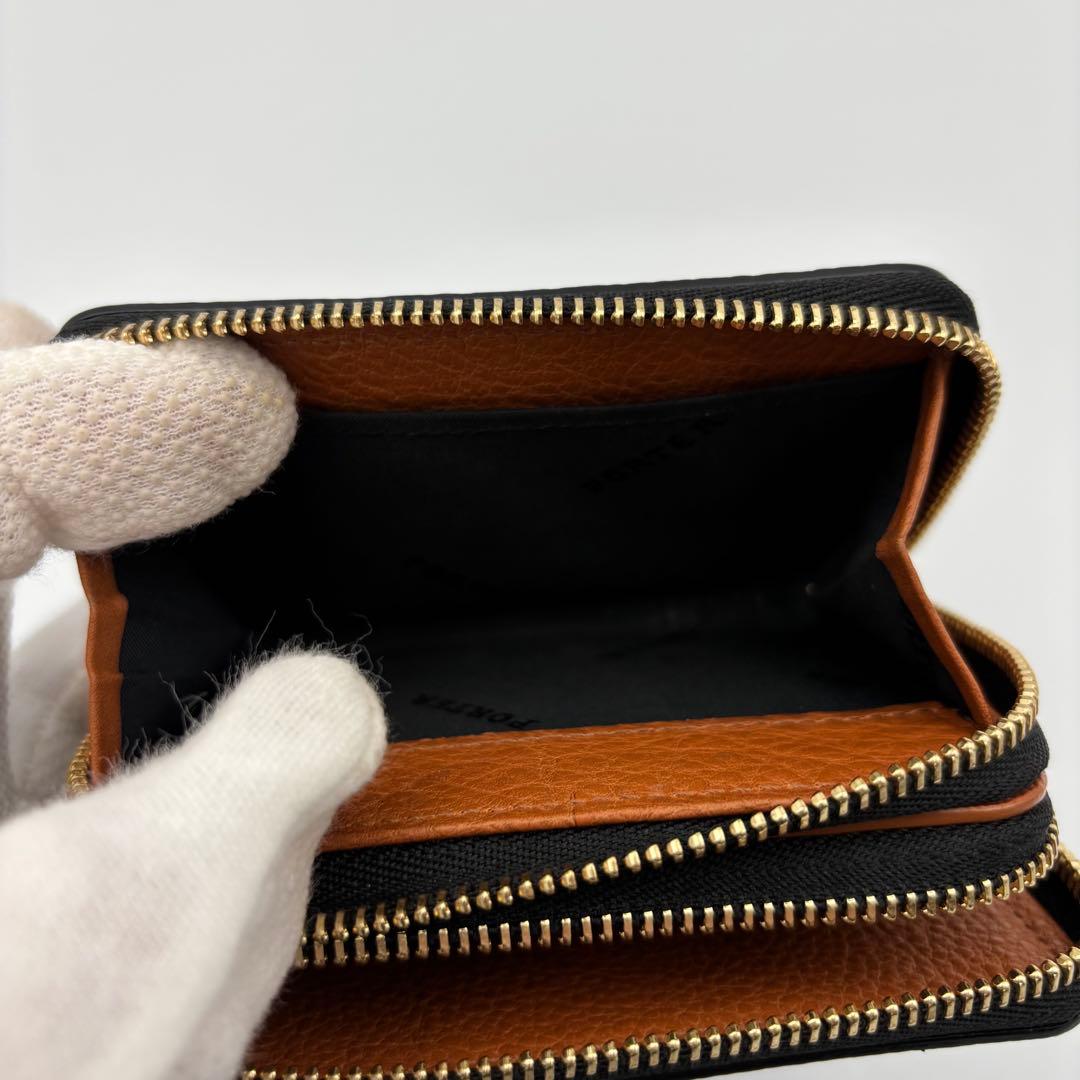 超美品　PORTER TONE トーン ブラック ホイッスル 黒 ポーター