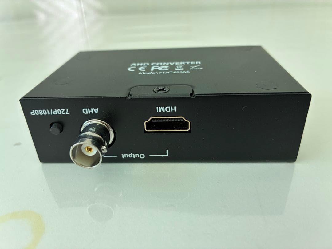 AHD→HDMI/AHD ビデオコンバーター変換アダプター