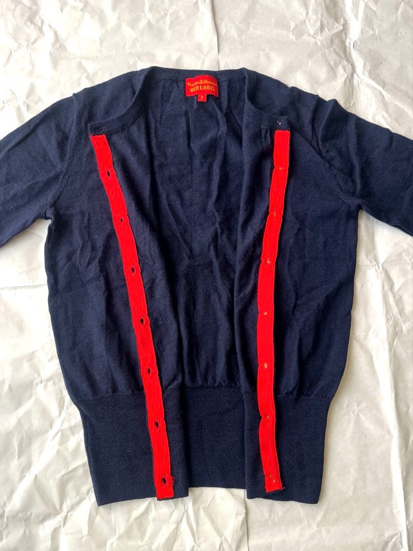 Vivienne Westwood RED LABEL/ネイビー/カーディガン