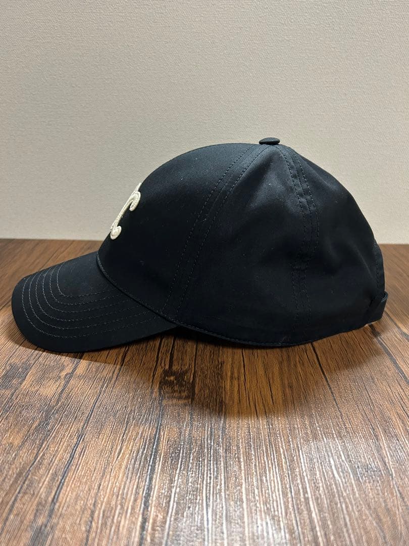 CELINE キャップ　ブラック