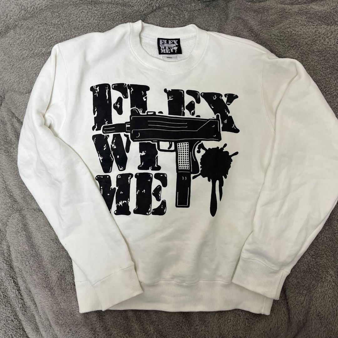 flexwitme ホワイト スウェット